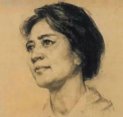 泛黄的肖像画｜早期素描肖像作品欣赏 - 图画吧TUHUABA