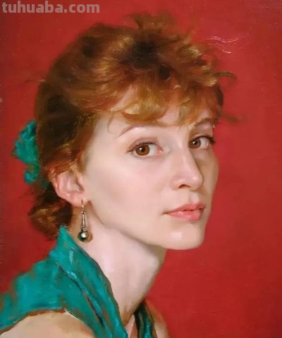 美国当代画家Robert Liberace油画素描人物作品专辑 - 图画吧TUHUABA