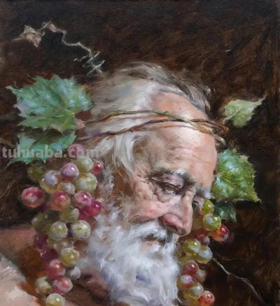 美国当代画家Robert Liberace油画素描人物作品专辑 - 图画吧TUHUABA