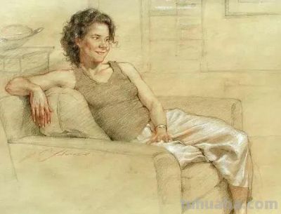 美国当代画家Robert Liberace油画素描人物作品专辑 - 图画吧TUHUABA