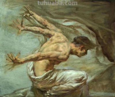 美国当代画家Robert Liberace油画素描人物作品专辑 - 图画吧TUHUABA