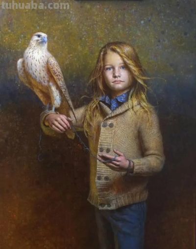 美国当代画家Robert Liberace油画素描人物作品专辑 - 图画吧TUHUABA