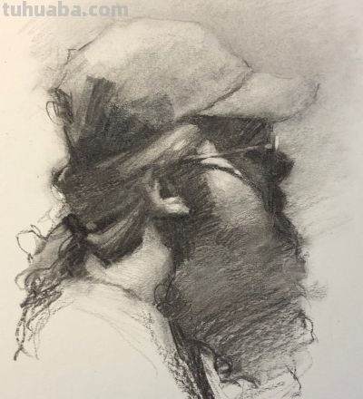 这素描头像考试行吧 - 图画吧TUHUABA