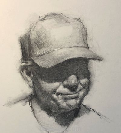 这素描头像考试行吧 - 图画吧TUHUABA
