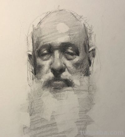 这素描头像考试行吧 - 图画吧TUHUABA