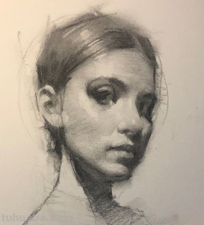 这素描头像考试行吧 - 图画吧TUHUABA