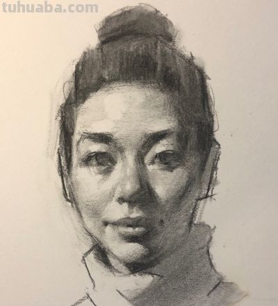 这素描头像考试行吧 - 图画吧TUHUABA