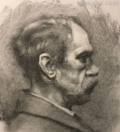 这素描头像考试行吧 - 图画吧TUHUABA