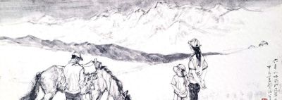 王磐德速写作品（一）：六月的吐尔加辽草原 - 今日头条