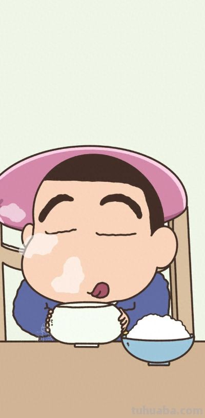 动漫萌宠小新简笔插画手机壁纸聊天背景图片 - 今日头条