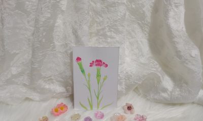 19 康乃馨（绘画 水彩 果花甘06） - 今日头条