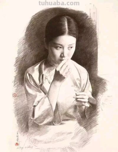 王沂东的素描女子 - 今日头条 王沂东的素描女子 - 图画吧TUHUABA