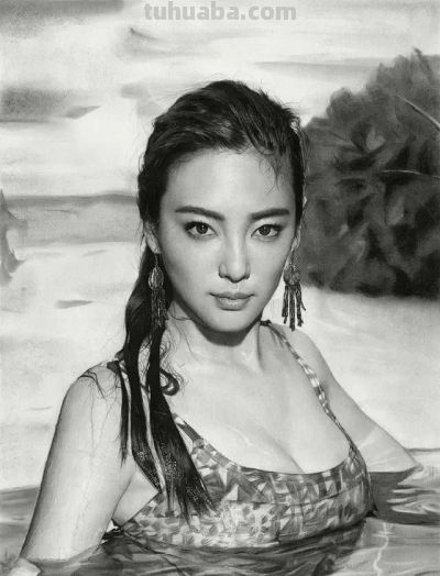 刘斌素描大师作品鉴赏 - 图画吧TUHUABA