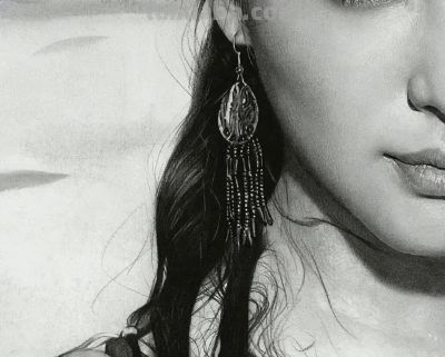 刘斌素描大师作品鉴赏 - 图画吧TUHUABA