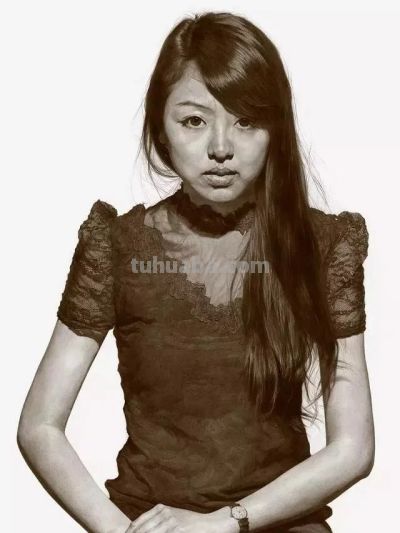 刘斌素描大师作品鉴赏 - 图画吧TUHUABA