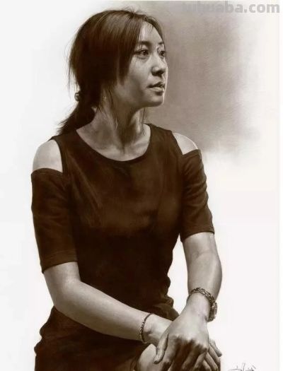 刘斌素描大师作品鉴赏 - 图画吧TUHUABA