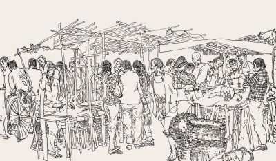 李书成速写与素描158幅入藏中国国家版本馆广州分馆 - 图画吧TUHUABA