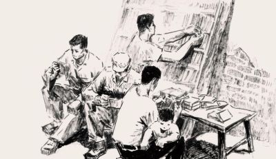 李书成速写与素描158幅入藏中国国家版本馆广州分馆 - 图画吧TUHUABA