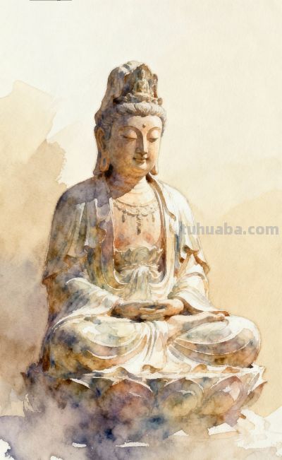 水彩佛像,在这一刻交织成一首无声的诗,在寒冬里低吟浅唱 - 今日头条 水彩佛像,在这一刻交织成一首无声的诗,在寒冬里低吟浅唱 - 图画吧TUHUABA