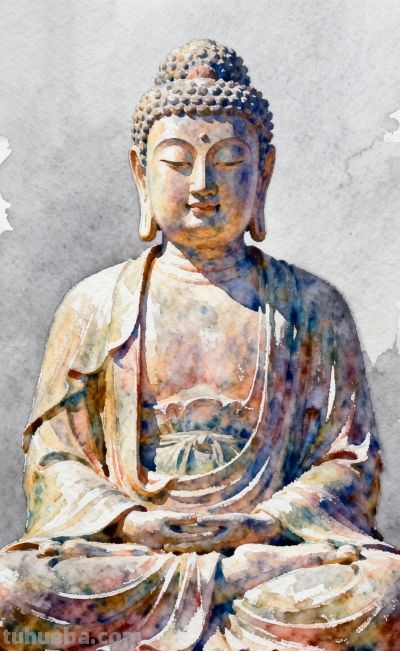 水彩佛像,在这一刻交织成一首无声的诗,在寒冬里低吟浅唱 - 今日头条 水彩佛像,在这一刻交织成一首无声的诗,在寒冬里低吟浅唱 - 图画吧TUHUABA