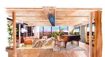 英国插画师Daria Malikova，诠释水彩的透明性和流动性 - 图画吧TUHUABA