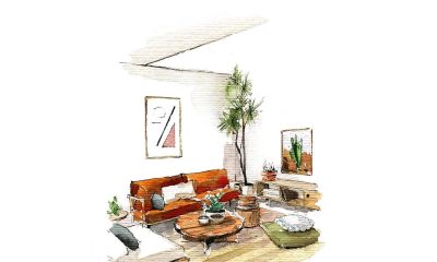 英国插画师Daria Malikova，诠释水彩的透明性和流动性 - 图画吧TUHUABA