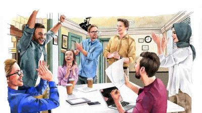 英国插画师Daria Malikova，诠释水彩的透明性和流动性 - 图画吧TUHUABA