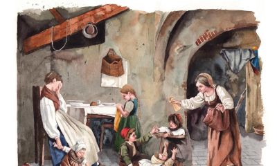 英国插画师Daria Malikova，诠释水彩的透明性和流动性 - 图画吧TUHUABA