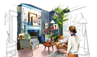 英国插画师Daria Malikova，诠释水彩的透明性和流动性 - 图画吧TUHUABA