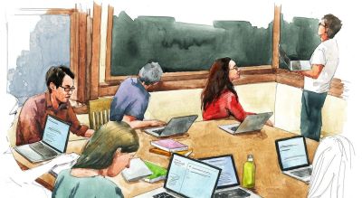 英国插画师Daria Malikova，诠释水彩的透明性和流动性 - 图画吧TUHUABA