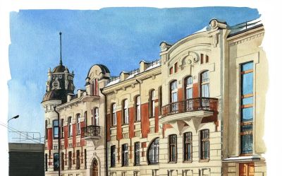 英国插画师Daria Malikova，诠释水彩的透明性和流动性 - 图画吧TUHUABA