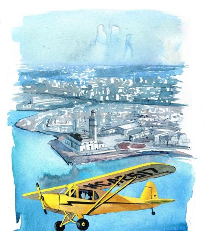 英国插画师Daria Malikova，诠释水彩的透明性和流动性 - 图画吧TUHUABA