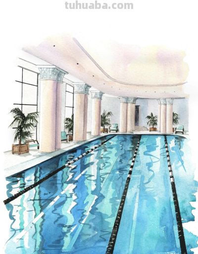 英国插画师Daria Malikova，诠释水彩的透明性和流动性 - 图画吧TUHUABA