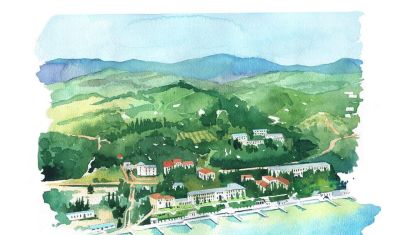 英国插画师Daria Malikova，诠释水彩的透明性和流动性 - 图画吧TUHUABA