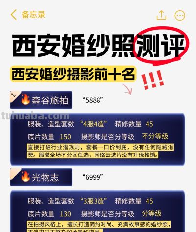 性价比高到尖叫西安婚纱照测评，西安婚纱摄影前十名 - 图画吧TUHUABA