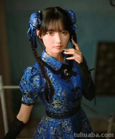 目前见过的最清纯春丽cos，赛场遇见也舍不得用力 - 图画吧TUHUABA
