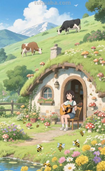 动漫治愈壁纸系列 - 图画吧TUHUABA