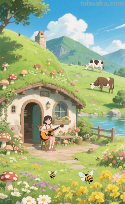 动漫治愈壁纸系列 - 图画吧TUHUABA