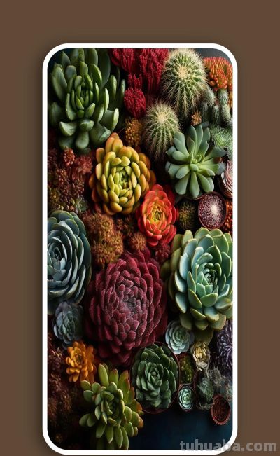 壁纸（332）多肉植物 - 图画吧TUHUABA