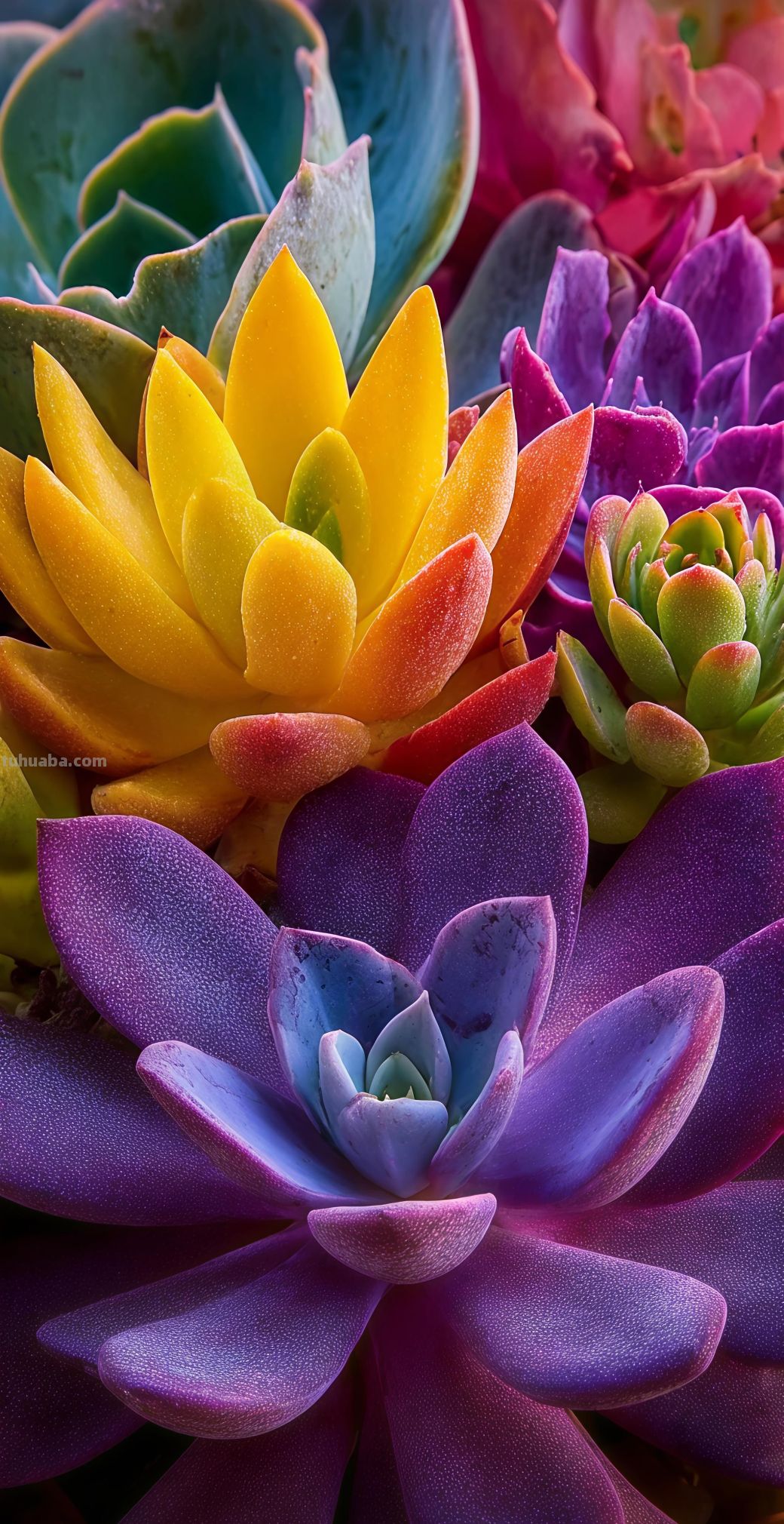 壁纸（332）多肉植物 - 图画吧TUHUABA