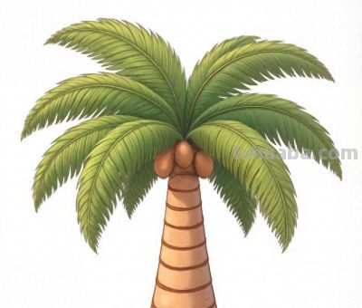 想给生活添点色彩？2022 年 2 月超火的简笔水彩椰子树教程又被… - 今日头条