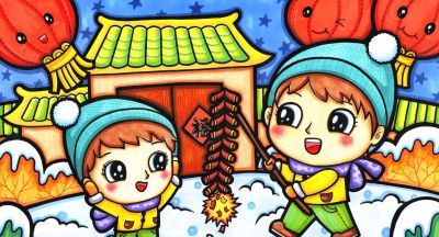 2026年元旦节手抄报画报绘画手抄报元旦小报 - 图画吧TUHUABA