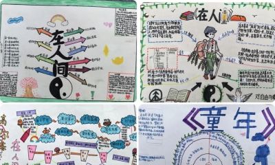 手抄报赋能跨学科阅读，点亮多彩校园文化——文县城关二小开展“跨学科抓阅读”实践活动 - 图画吧TUHUABA