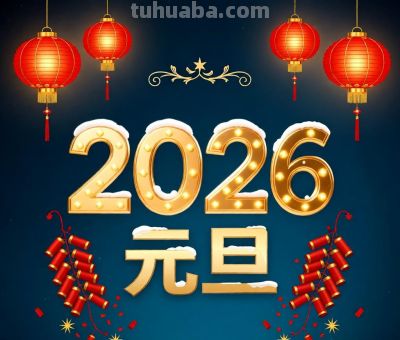 元旦手抄报内容 - 图画吧TUHUABA