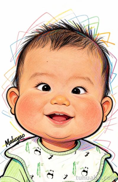 彩铅头像 - 图画吧TUHUABA