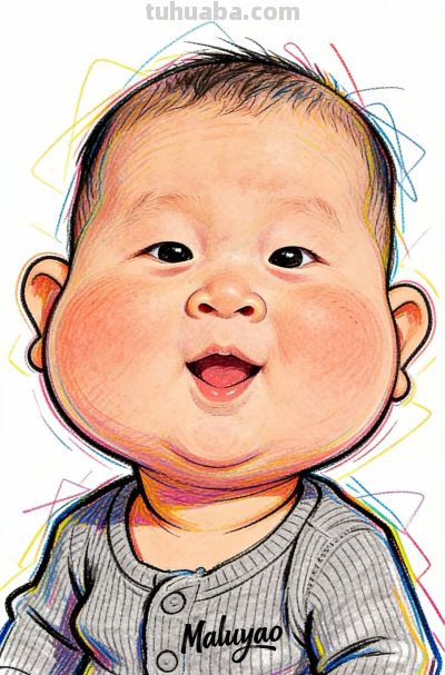 彩铅头像 - 图画吧TUHUABA