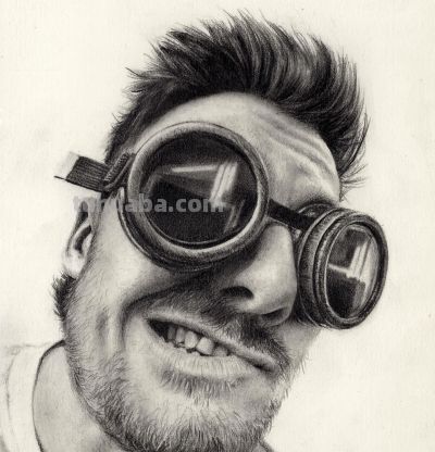 “奇怪”素描让他画爽了！直接从细节画画，质感和造型：满分素描 - 图画吧TUHUABA