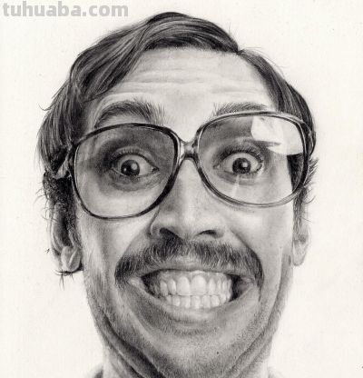 “奇怪”素描让他画爽了！直接从细节画画，质感和造型：满分素描 - 图画吧TUHUABA