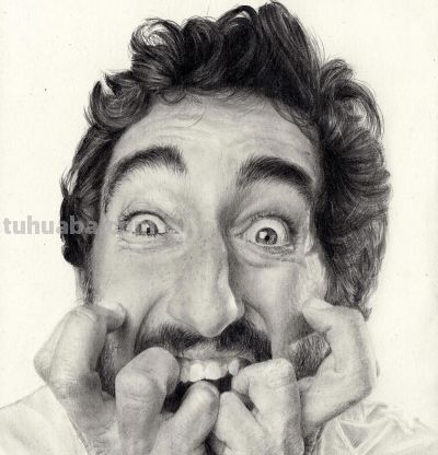 “奇怪”素描让他画爽了！直接从细节画画，质感和造型：满分素描 - 图画吧TUHUABA