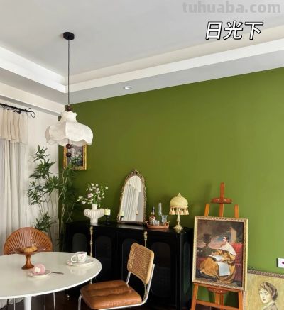 大面积色彩谨慎用“色彩过度会让家里拥挤不堪”，色彩也有消隐术 - 图画吧TUHUABA